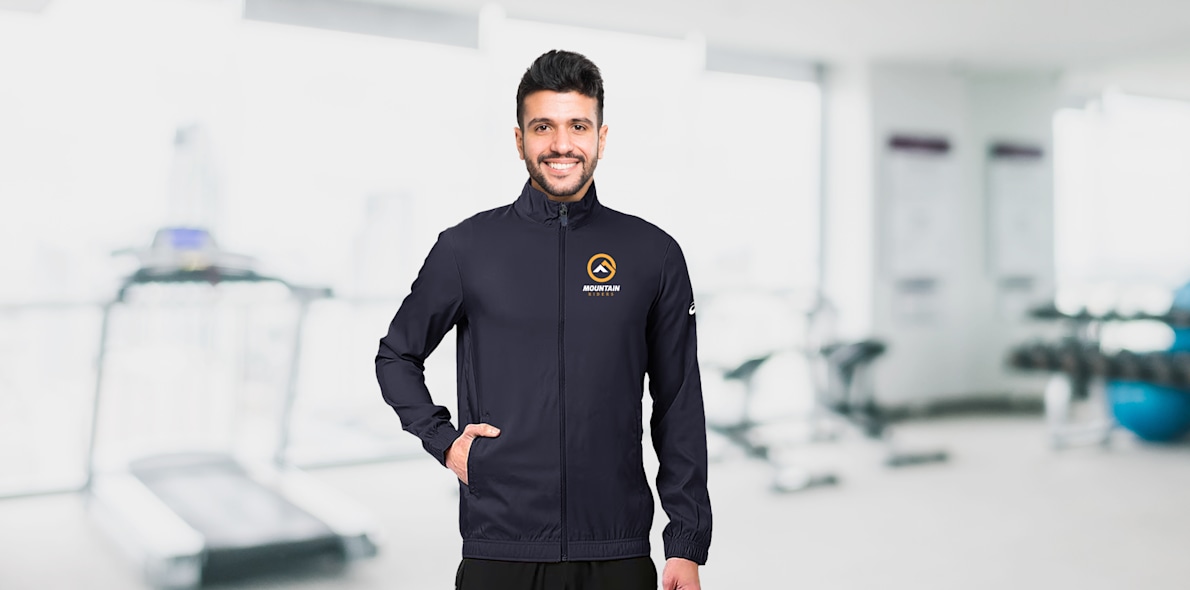 Asics Solid Track Jackets VistaPrint